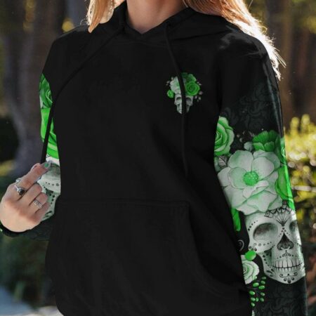DRINK UP B SUGAR SKULL ROSE PATRICK'S DAY ALL OVER PRINT - TLNZ3001231