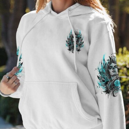 I'M A B DON'T TRY ME SUGAR SKULL WINGS ALL OVER PRINT - TLNO0703234