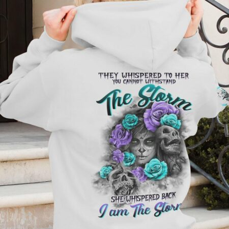 I AM THE STORM SUGAR SKULL ALL OVER PRINT - TLTW0303234