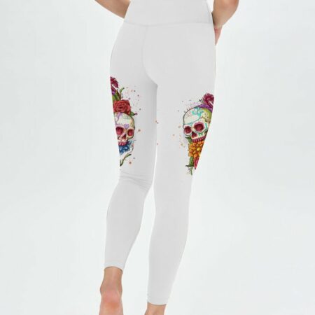 I AM A SWEET GIRL FLOWER SKULL ALL OVER PRINT - YHHN3001231