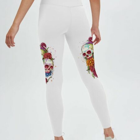 I AM A SWEET GIRL FLOWER SKULL ALL OVER PRINT - YHHN3001231