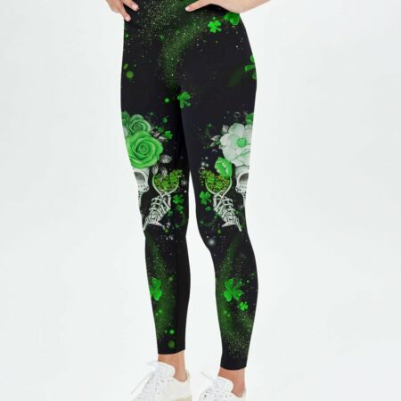 DRINK UP B SUGAR SKULL ROSE PATRICK'S DAY ALL OVER PRINT - TLNZ3001231