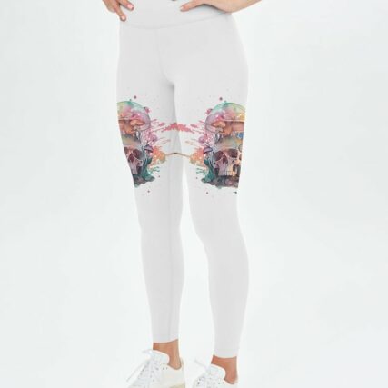 I AM A SWEET GIRL MUSHROOMS SKULL ALL OVER PRINT - YHHG0202231