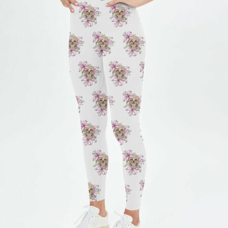 I AM A SWEET GIRL LILY SKULL ALL OVER PRINT - TLNZ0902231