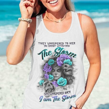 I AM THE STORM SUGAR SKULL ALL OVER PRINT - TLTW0303234