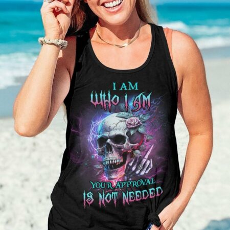 I AM WHO I AM SKULL ALL OVER PRINT - YHDU2303234