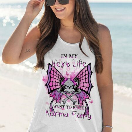 KARMA FAIRY SKULL ALL OVER PRINT - YHHN0202234