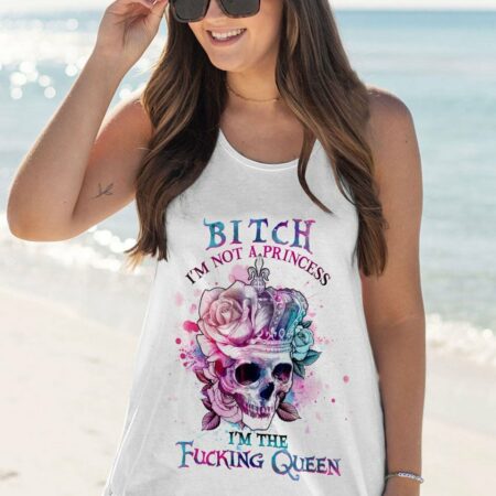 I'M THE F QUEEN SKULL ALL OVER PRINT - YHHG1402234