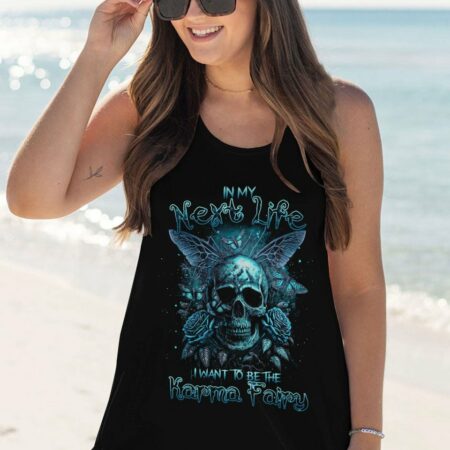 KARMA FAIRY SKULL ALL OVER PRINT - TLTR2003233