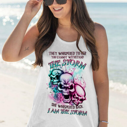 I AM THE STORM 3 SKULLS ALL OVER PRINT - TLTR0704232