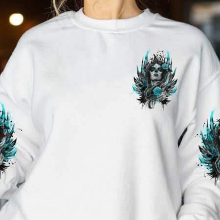 I'M A B DON'T TRY ME SUGAR SKULL WINGS ALL OVER PRINT - TLNO0703234