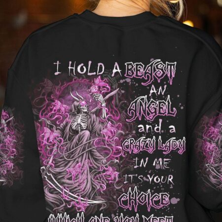 I HOLD A BEAST AN ANGEL REAPER BUTTERFLY ALL OVER PRINT - TLNZ1703234