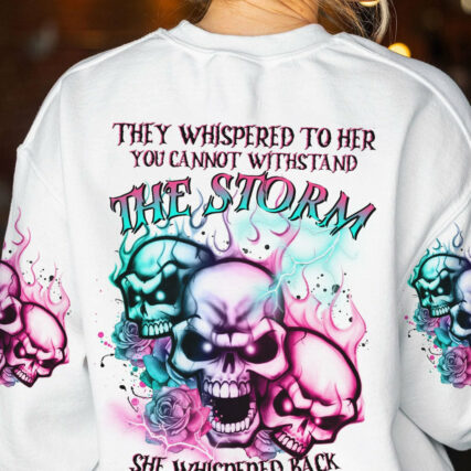 I AM THE STORM 3 SKULLS ALL OVER PRINT - TLTR0704232