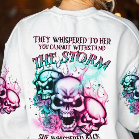 I AM THE STORM 3 SKULLS ALL OVER PRINT - TLTR0704232