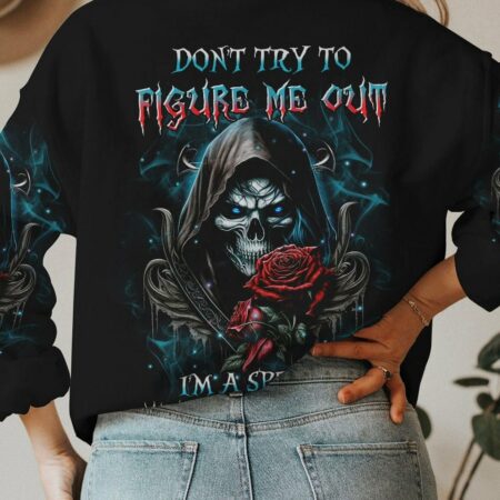 DON'T TRY TO FIGURE ME OUT ALL OVER PRINT - YHHN1703233