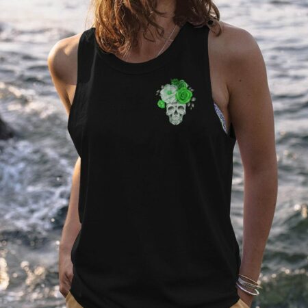 DRINK UP B SUGAR SKULL ROSE PATRICK'S DAY ALL OVER PRINT - TLNZ3001231