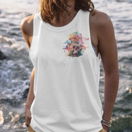 I AM A SWEET GIRL MUSHROOMS SKULL ALL OVER PRINT - YHHG0202231
