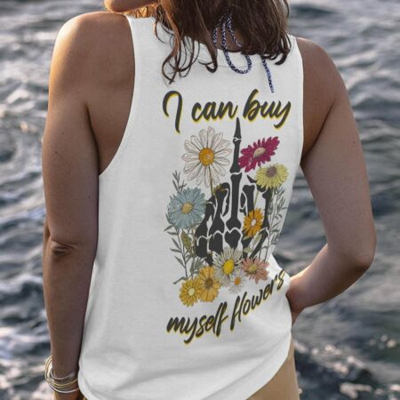 I CAN BUY MYSELF FLOWERS FLORAL ALL OVER PRINT - TLNZ0203232