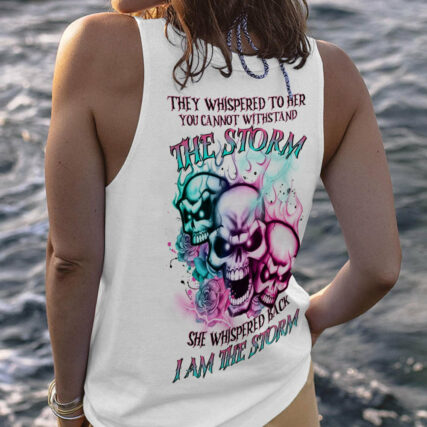 I AM THE STORM 3 SKULLS ALL OVER PRINT - TLTR0704232