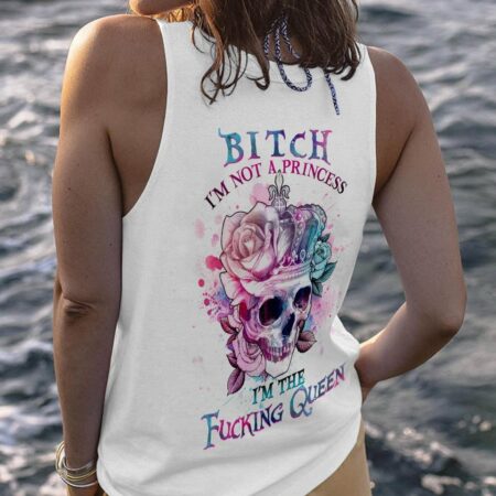 I'M THE F QUEEN SKULL ALL OVER PRINT - YHHG1402234