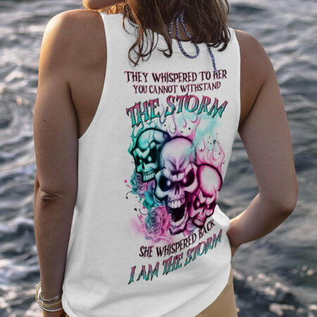 I AM THE STORM 3 SKULLS ALL OVER PRINT - TLTR0704232