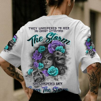I AM THE STORM SUGAR SKULL ALL OVER PRINT - TLTW0303234