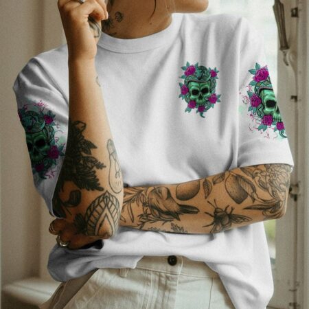 ASSUMING I WAS LIKE MOST GIRLS SNAKE SKULL ALL OVER PRINT - TLTR0102232