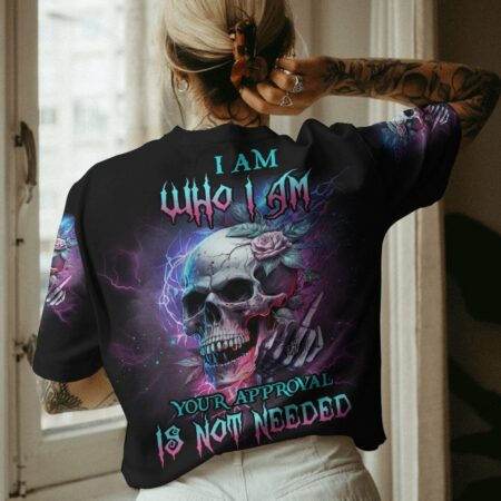 I AM WHO I AM SKULL ALL OVER PRINT - YHDU2303234
