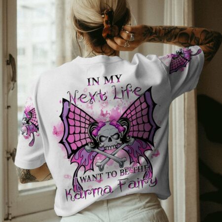 KARMA FAIRY SKULL ALL OVER PRINT - YHHN0202234