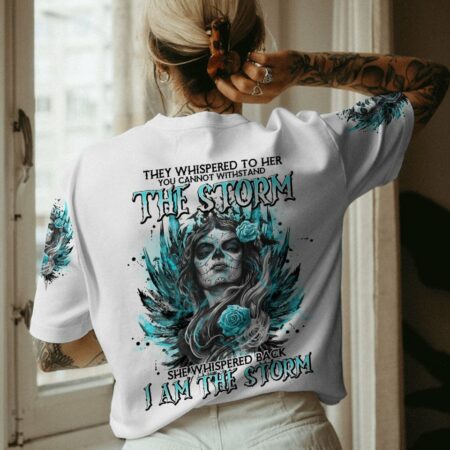 I AM THE STORM SUGAR SKULL ALL OVER PRINT - TLNO2402231