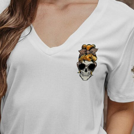 I'M A B DON'T TRY ME LEOPARD MESSY BUN ALL OVER PRINT - TLTR2503232