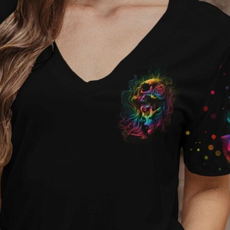 I HOLD A BEAST AN ANGEL SKULL GIRL TIE DYE ALL OVER PRINT - TLNO0103231