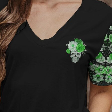 DRINK UP B SUGAR SKULL ROSE PATRICK'S DAY ALL OVER PRINT - TLNZ3001231