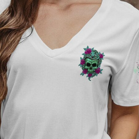 ASSUMING I WAS LIKE MOST GIRLS SNAKE SKULL ALL OVER PRINT - TLTR0102232