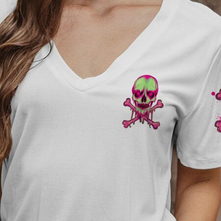 CAN YOU SEE THE F YOU SKULL COLORFUL ALL OVER PRINT - TLNZ1503231