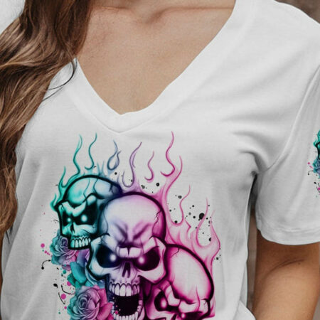 I AM THE STORM 3 SKULLS ALL OVER PRINT - TLTR0704232