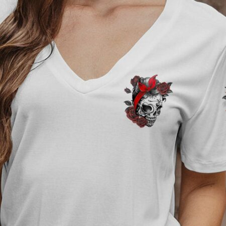 JUST A WOMAN WHO LOVES SKULLS AND HAS TATTOOS ALL OVER PRINT - TLTR0103231