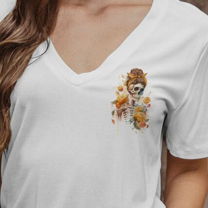 BUT DID YOU DIE MOM LIFE SKELETON ALL OVER PRINT - TLNO1602233