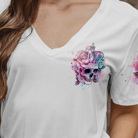 I'M THE F QUEEN SKULL ALL OVER PRINT - YHHG1402234