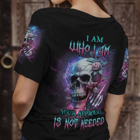 I AM WHO I AM SKULL ALL OVER PRINT - YHDU2303234