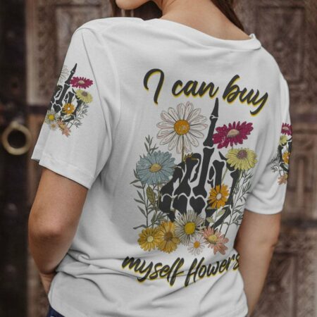 I CAN BUY MYSELF FLOWERS FLORAL ALL OVER PRINT - TLNZ0203232