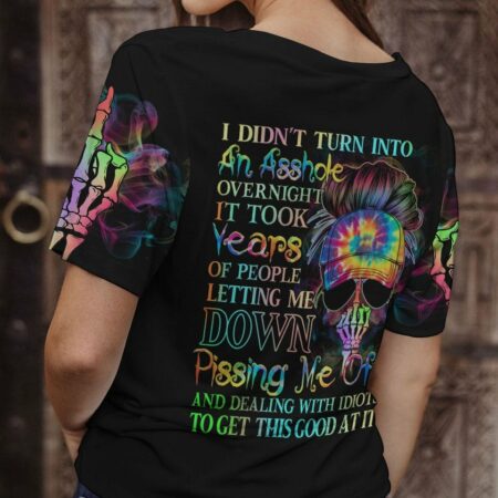 I DIDN'T TURN INTO AN A OVERNIGHT ALL OVER PRINT - YHHG2303231