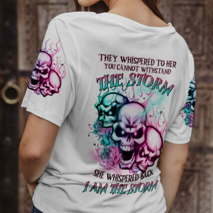 I AM THE STORM 3 SKULLS ALL OVER PRINT - TLTR0704232