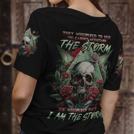 I AM THE STORM SKULL TRIANGLE ALL OVER PRINT - TLNO1002232