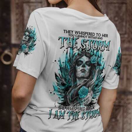 I AM THE STORM SUGAR SKULL ALL OVER PRINT - TLNO2402231