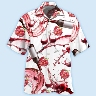 Wine Red Wine Chill Tonight - Hawaiian Shirt - Owl Ohh - Owl Ohh