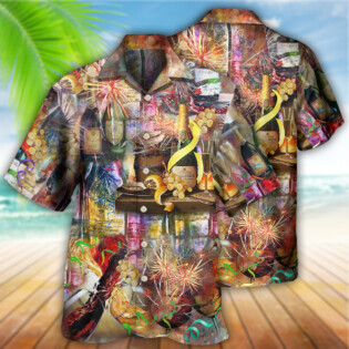 Wine Sparkling As A Glass Of Champagne - Hawaiian Shirt - Owl Ohh - Owl Ohh