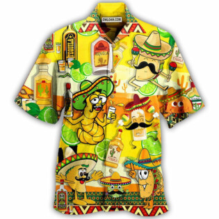 Wine Tequila Magic Water For Fun People - Hawaiian Shirt - Owl Ohh - Owl Ohh