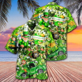 Irish Wish You A Happy Saint Patrick's Day - Hawaiian Shirt - Owl Ohh - Owl Ohh