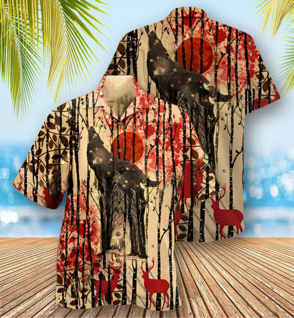 Wolf Lives No Sheeps Safe - Hawaiian Shirt - Owl Ohh - Owl Ohh